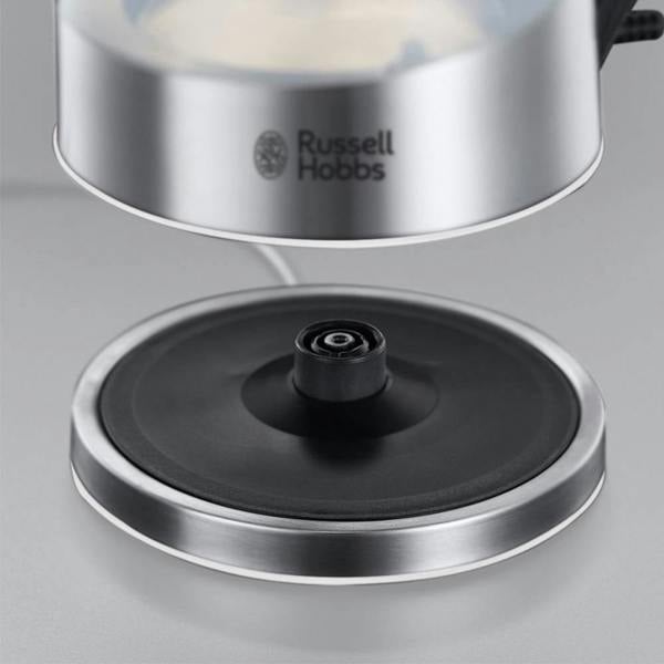 Russell Hobbs BRITA Purity Filter Kettle 1L, 3000W Rapid Boil, MAXTRA PRO Limescale Expert Filter, Water Filter Kettle, Blue Illumination