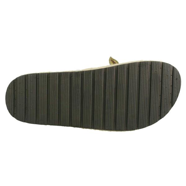 Spot On Ladies Spot On Flower Trim Mules