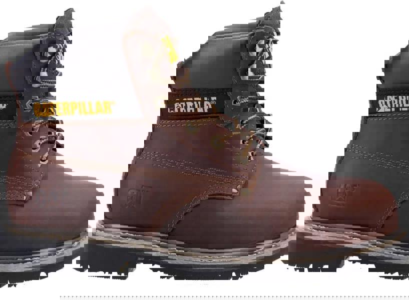 Caterpillar PowerPlant Mens S3 Safety Steel Toe/Midsole Work Boots