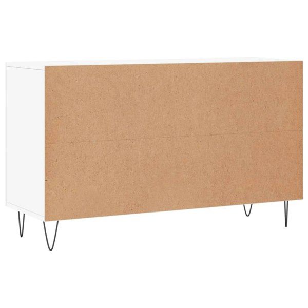 Berkfield Sideboard White 100x36x60 cm Engineered Wood