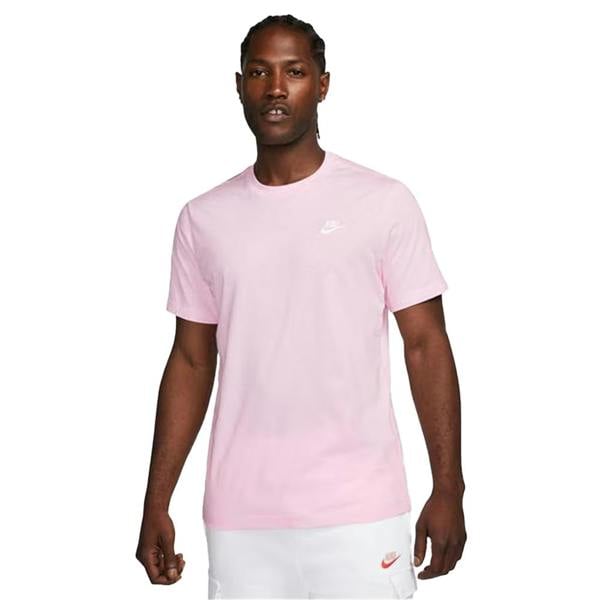 Nike Mens Club T-Shirt - Pink Foam - 