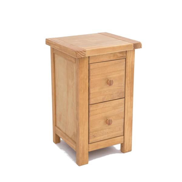 Cabinet Bits Lugo 2 Drawer Petite Bedside Table