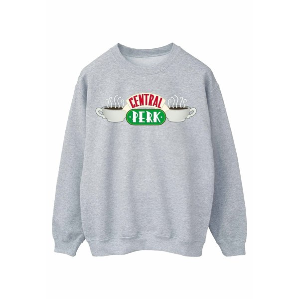 Friends Womens Central Perk Sweatshirt - Sports Grey