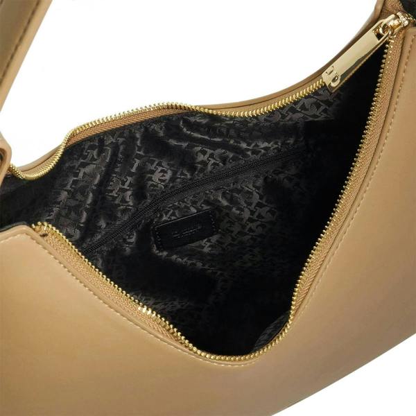 Dune London Daintily Shimmer Shoulder Bag - Camel - 