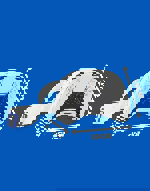 Vanilla Underground PlayStation Unisex Kids White Logo Cross Body Bag (One Size)