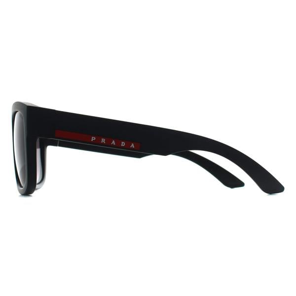 Prada Sport Sunglasses PS01ZS 1BO09U Matte Black Grey Gradient