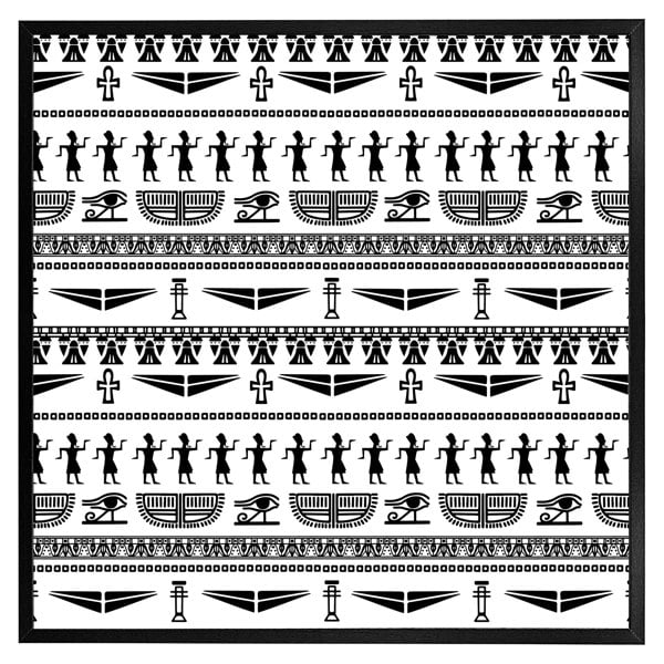 Benjamin Tate Design Tribal egyptian art (picture Frame)