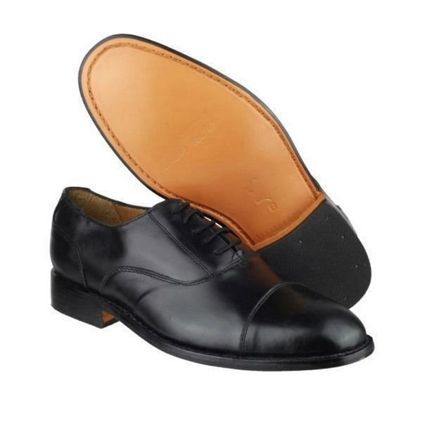 Amblers James Leather Soled Shoe / Mens Shoes - Black