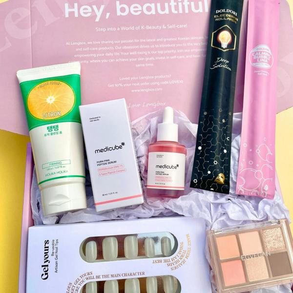January Lengbox K-beauty korean skincare Gift subscription set