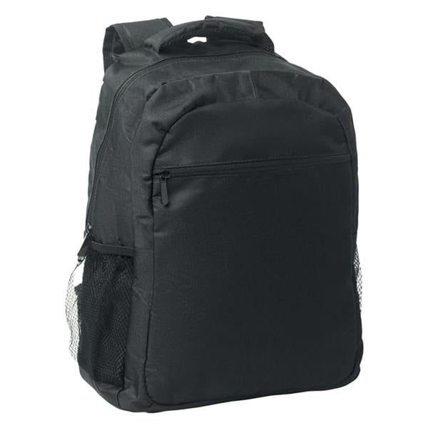 MidOcean Puter / Topper Plain RPET Laptop Backpack - Black - 