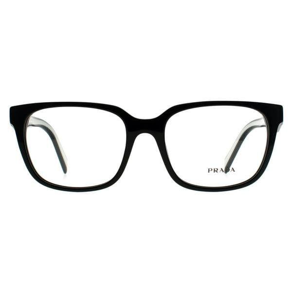 Prada Glasses Frames PR 17ZV 1AB1O1 Black Women