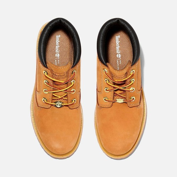 Timberland Nellie Mid Chukka Leather Women's Boots - Wheat