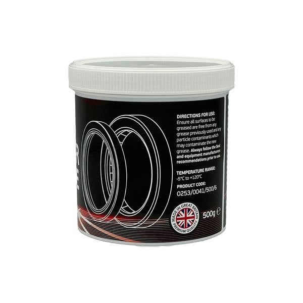 Syntol Red Rubber Grease – Premium Vegetable-Based Grease for Rubber Seal Compatibility 500g