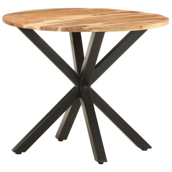 Berkfield Side Table 68x68x56 cm Solid Acacia Wood