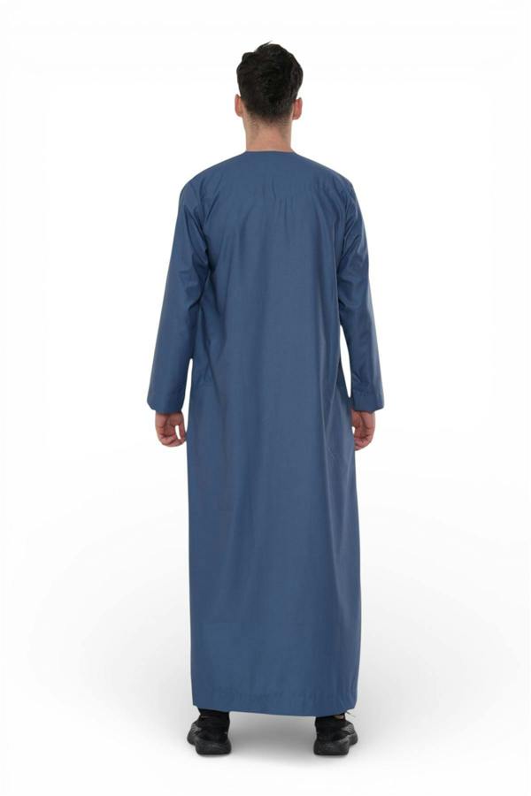 Infinity Leather Men's Eid Moroccan Thobe Robe Djellaba Ramadan Eid Jubba- HM10