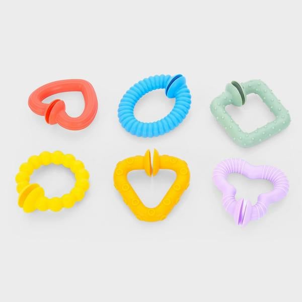tickit Silisoft Pop Loops (Rainbow)
