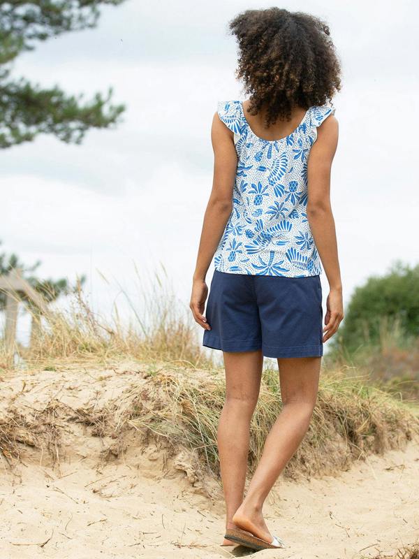 Kite Womens Organic Kimmeridge Twill Chino Shorts Midnight