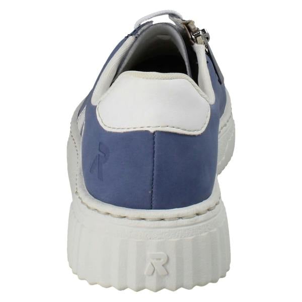 Rieker Womens Rieker Platform Lace Up Trainers With Side Zip  N9920