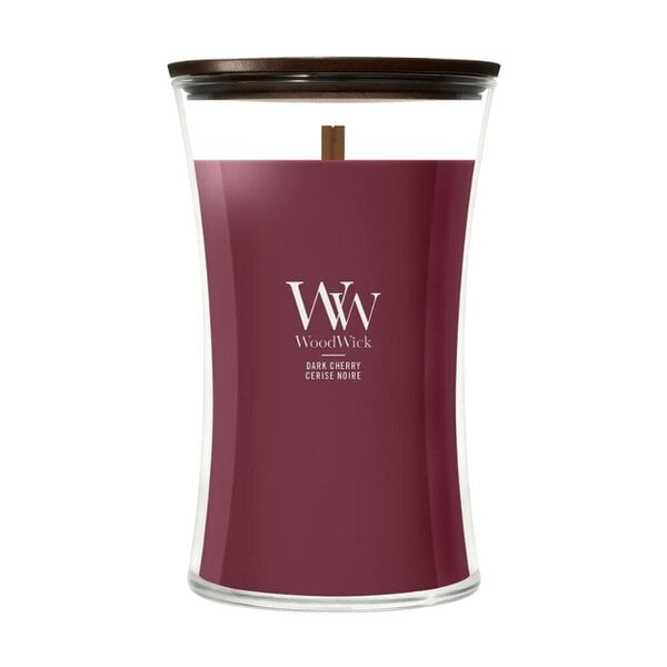 Woodwick Dark Cherry Large Hourglass Candle