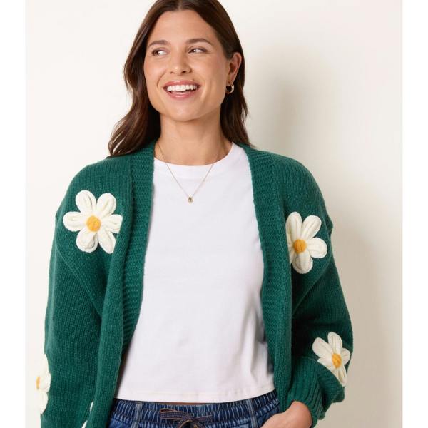 Blue Vanilla Daisy Cardigan