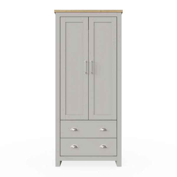 Timber Art Design Lisbon  2 Door 2 Drawer Wardrobe