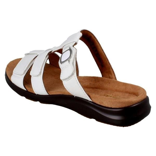 Clarks Ladies Clarks Triple Strap Summer Sandals Kitly Pearl