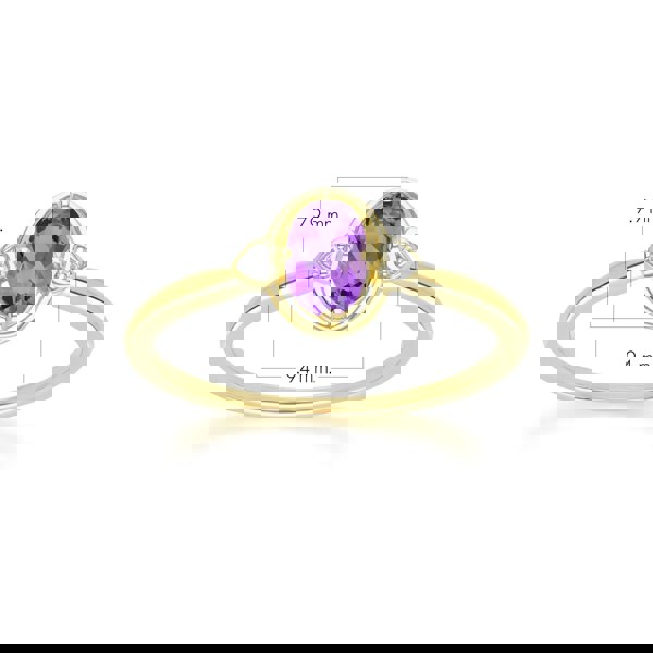 classic-oval-amethyst-diamond-heart-ring-in-9ct-yellow-gold-135r2138019 Dimensions