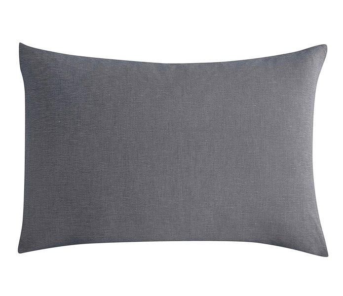 Lazy Linen Pillowcase Pair - Charcoal