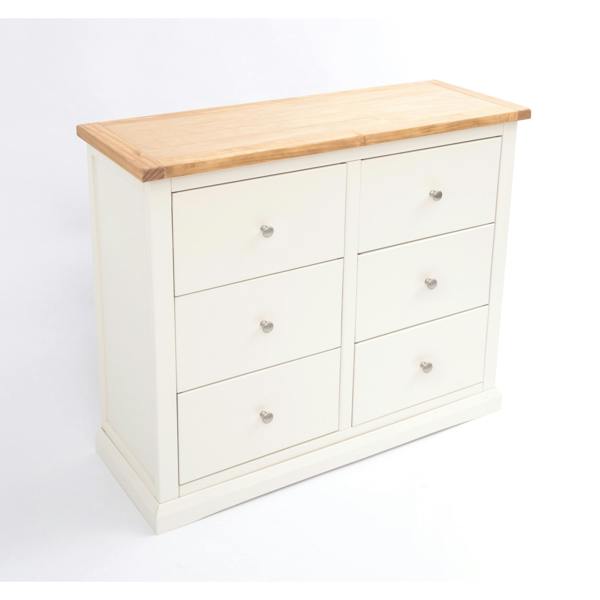 Cabinet Bits Castelli 6 Drawer Chest of Drawers Chrome Knob