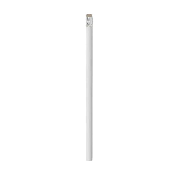 MidOcean Stomp Pencil With Eraser - White - 