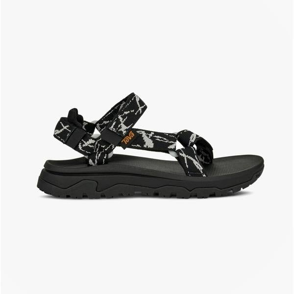 Teva HURRICANE XLT JR Cross Strap Sandals   in  Black