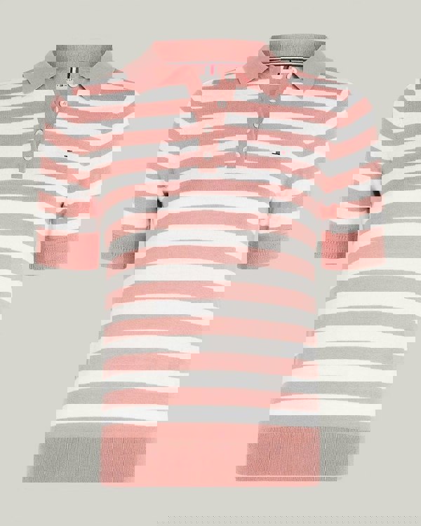 Tommy Hilfiger Lyocell Short Sleeve Womens Polo Sweatshirt