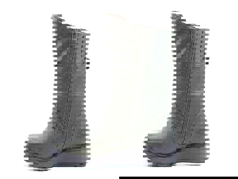 Heavenly Feet HANNAH4 Womens Mid Calf Boots Khaki