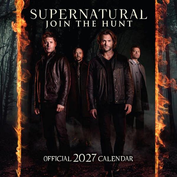 Supernatural Calendar 2027, Wall Calendars, Month To View, Entertainment, Gift