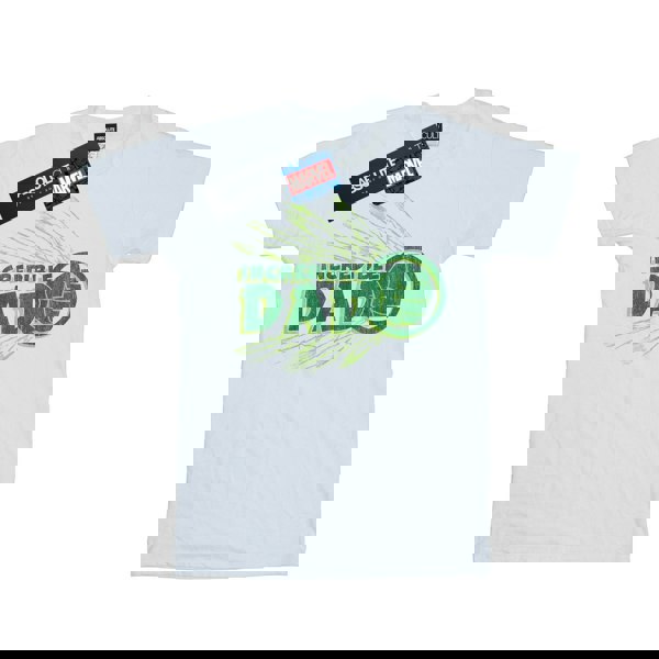 Marvel Mens Hulk Incredible Dad T-Shirt - White