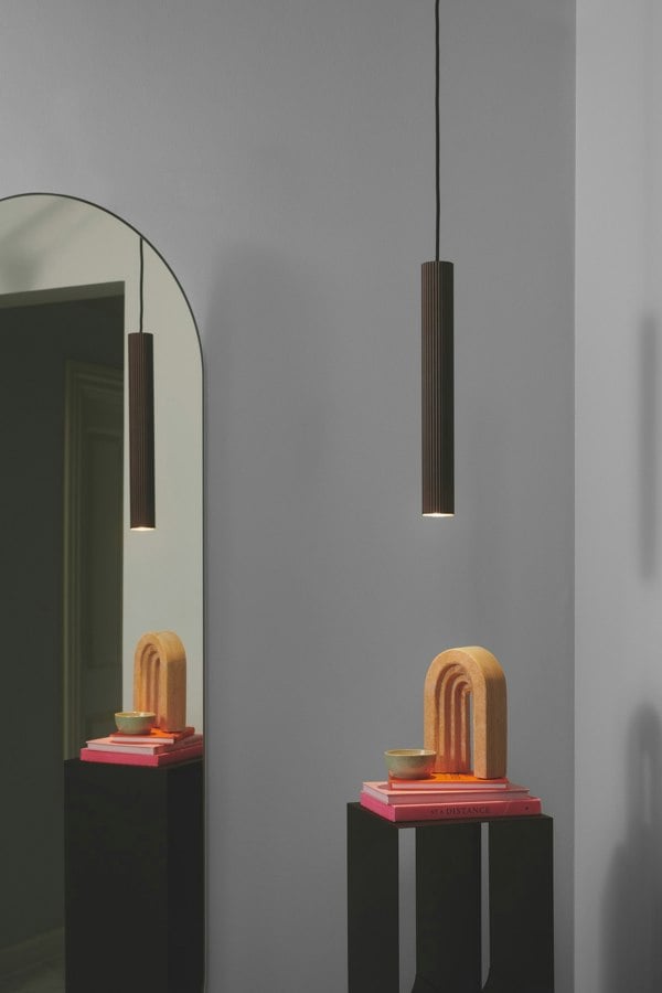 Nordlux Vico | Ceiling pendant | Brown metallic