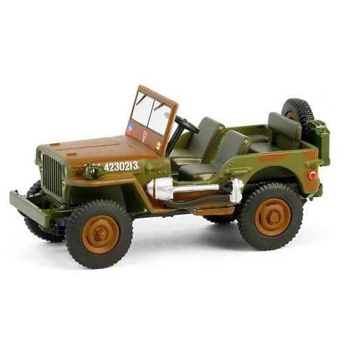 MCSlots 1942 Willys MB 1st Canadian Tank Brigade 1:64 Greenlight 61050A