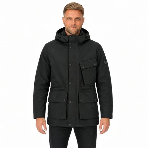 Barbour International Endley Waterproof Jacket Black
