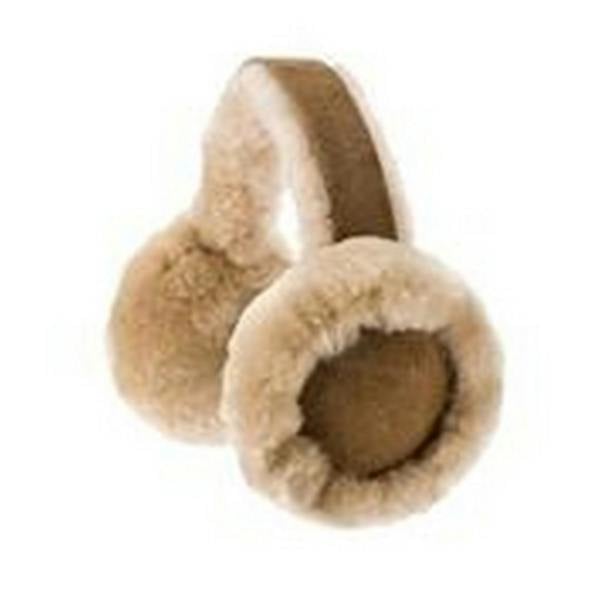 Eastern Counties Leather Womens Luxury Sheepskin Earmuffs - Chestnut