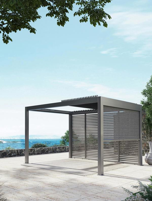 Ocean Designs Aviero 3m x 4m Retractable Free Standing Pergola