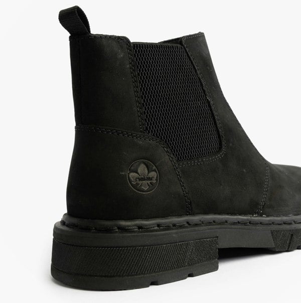 Rieker 31650-00 Mens Boots Black
