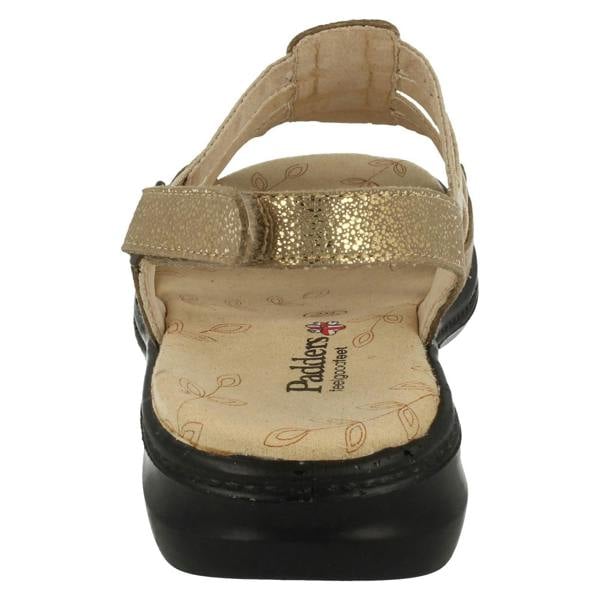 Padders Ladies Padders Wide Fit Strappy Sandals Lesley