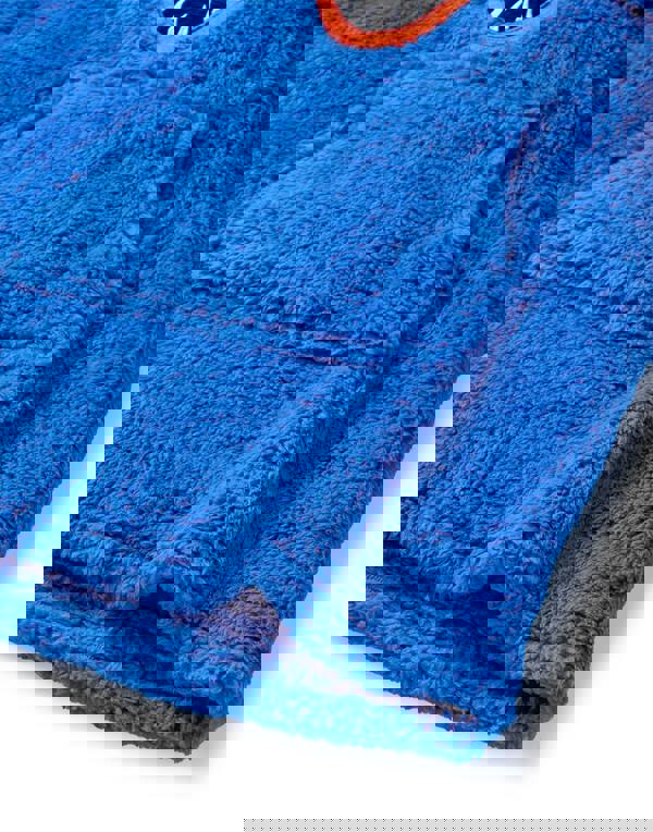 Poppy's Playtime Boys Blue Character Embroidery Blanket Hoodie (One Size)