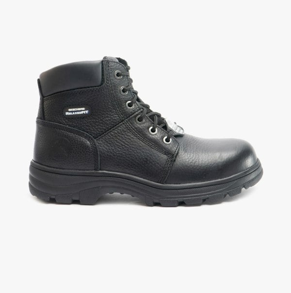 Skechers Work Skechers Work 77009EC WORKSHIRE Mens Safety Boots Black