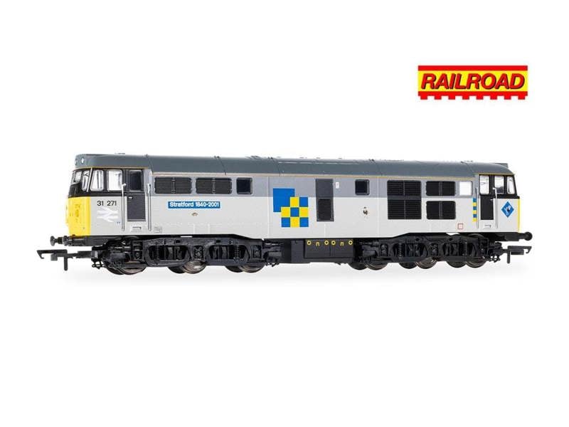 Hornby RailRoad Class 31 271 'Stratford' Railfreight Construction