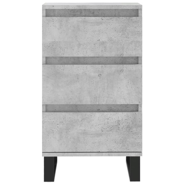 Berkfield Sideboard Concrete Grey 40x35x70 cm Engineered Wood