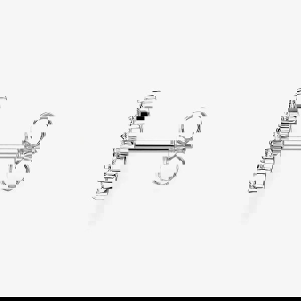 THOMAS SABO Sterling Silver Cubic Zirconia Flower Single Stud Earring H2196-051-14