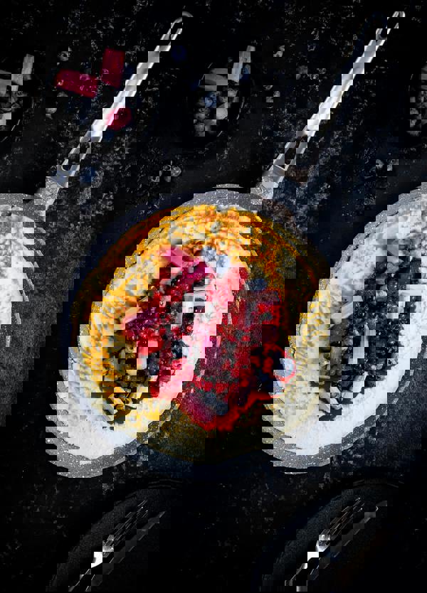 MasterClass Cast Aluminium 28cm Crepe Pan for Induction Hob