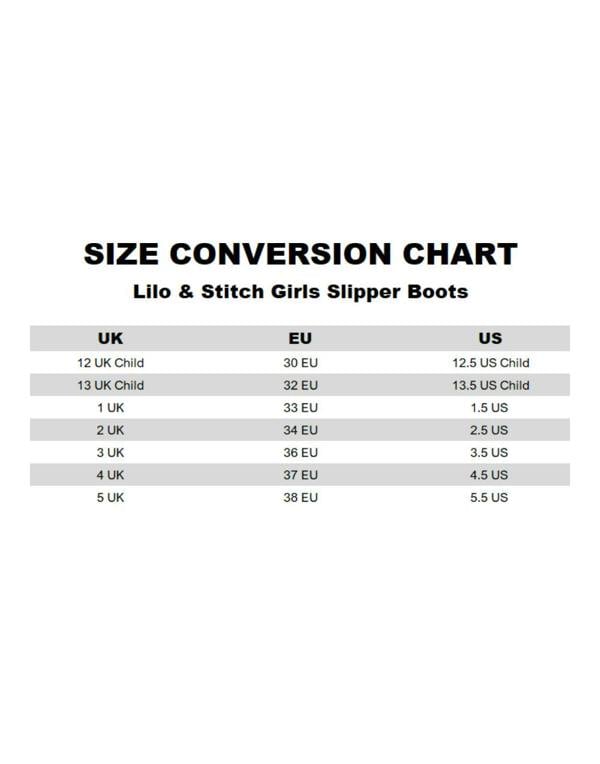 Lilo & Stitch Girls Multicoloured Character AOP Slipper Boots