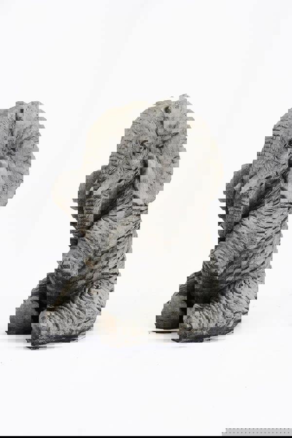 Lovely Trunk-Down Large Elephant Garden Ornament